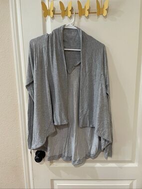 Athelta open front cardigan small